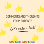 Comments and Thoughts from Parents!